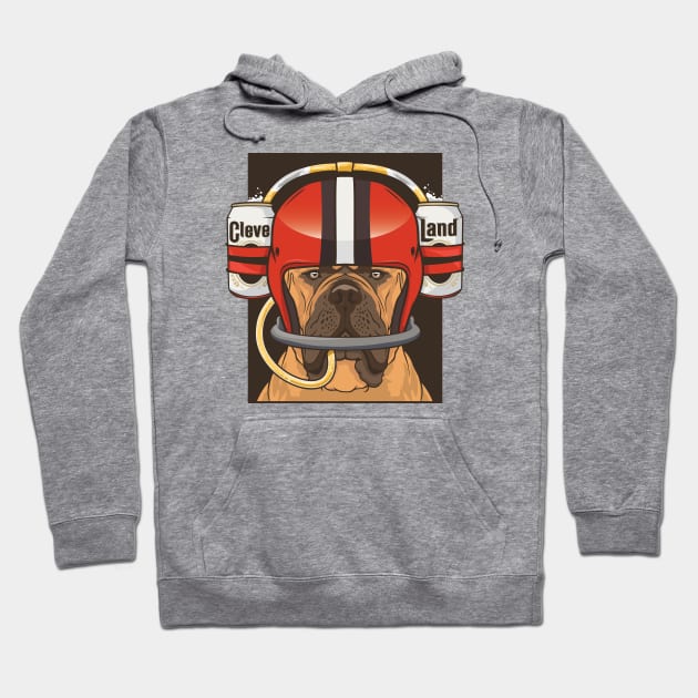 Cleveland Browns Beer Dog Shirt Hoodie by stayfrostybro